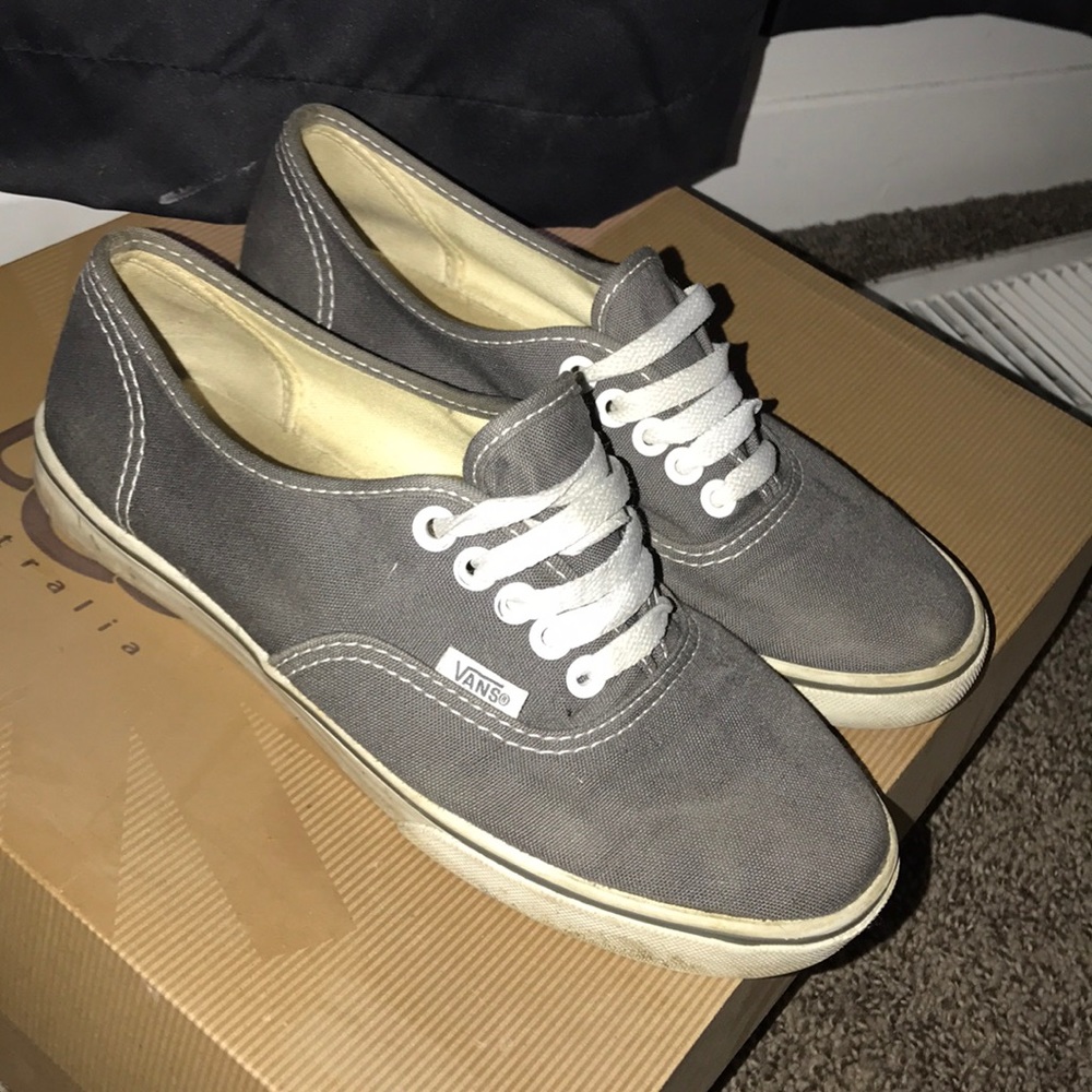 Gray Vans